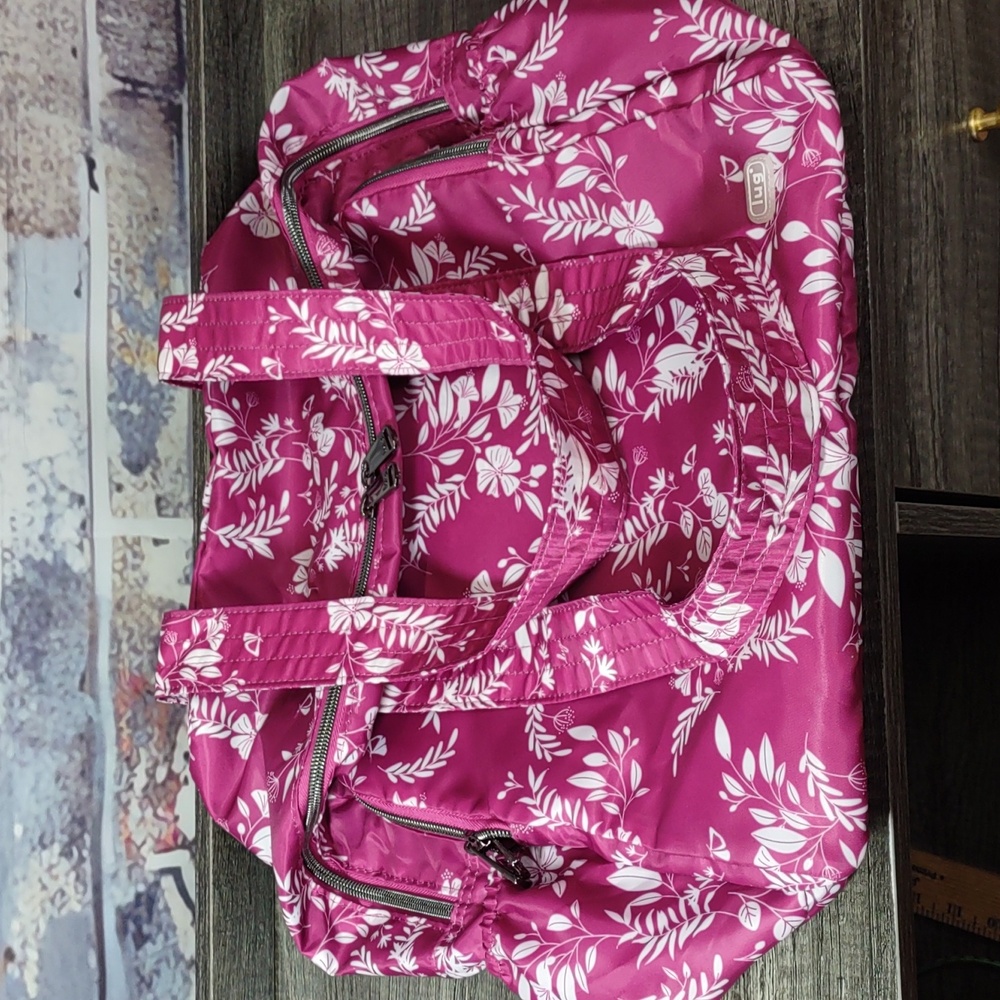Lug® "Ranger XL" Packable Botanical Print Tote Bag - Picture 14 of 16